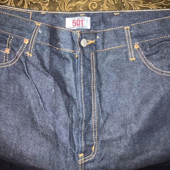 Sale is original 501 straight leg button fly mens jeans - Picture 4 of 5